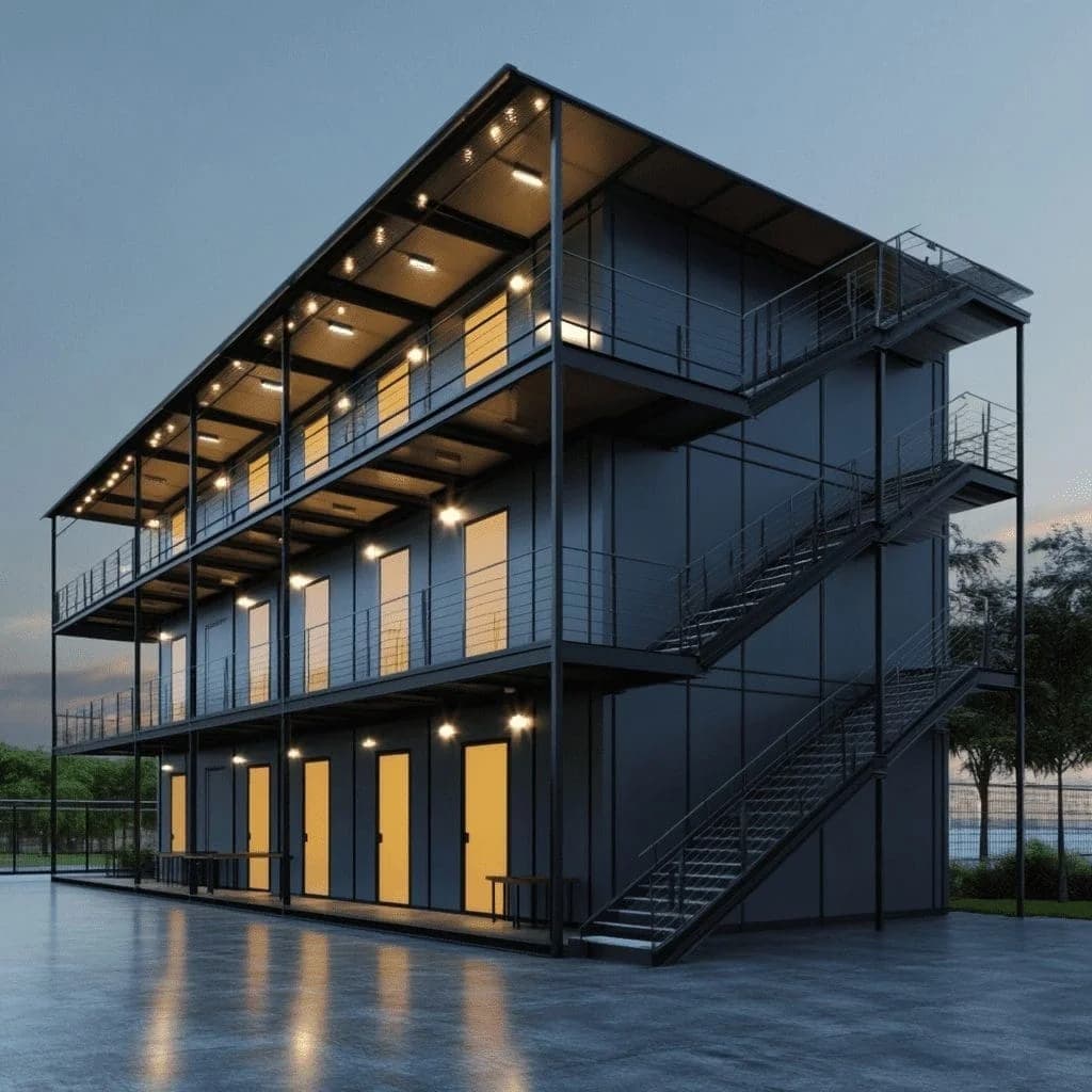 Prefab Labor Camps - Exterior