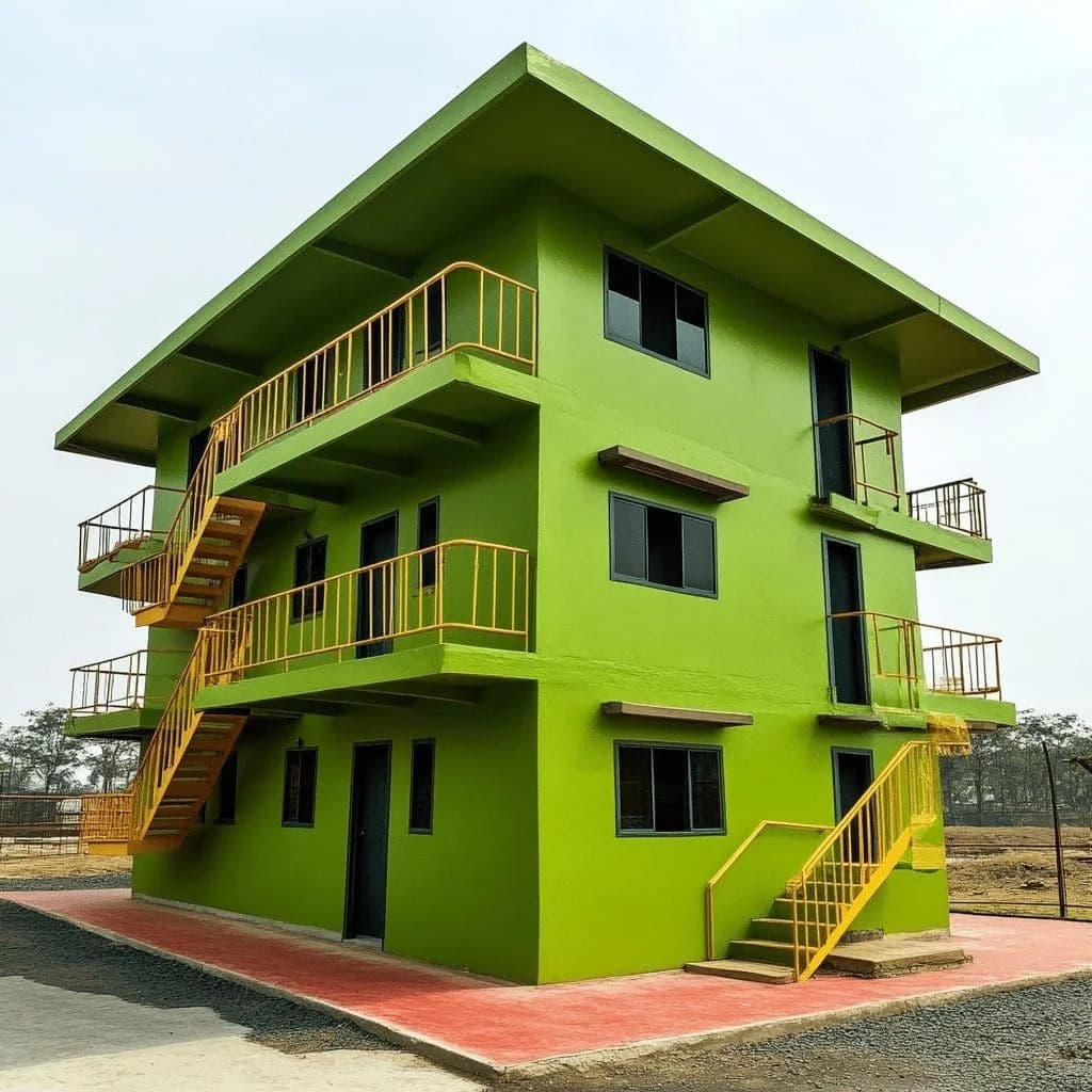 Prefab Labor Camps - Layout