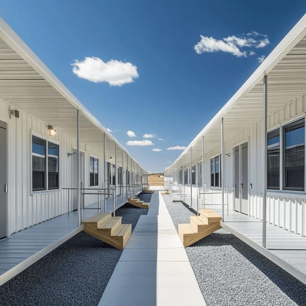 Prefab Labor Hutments - Design 4