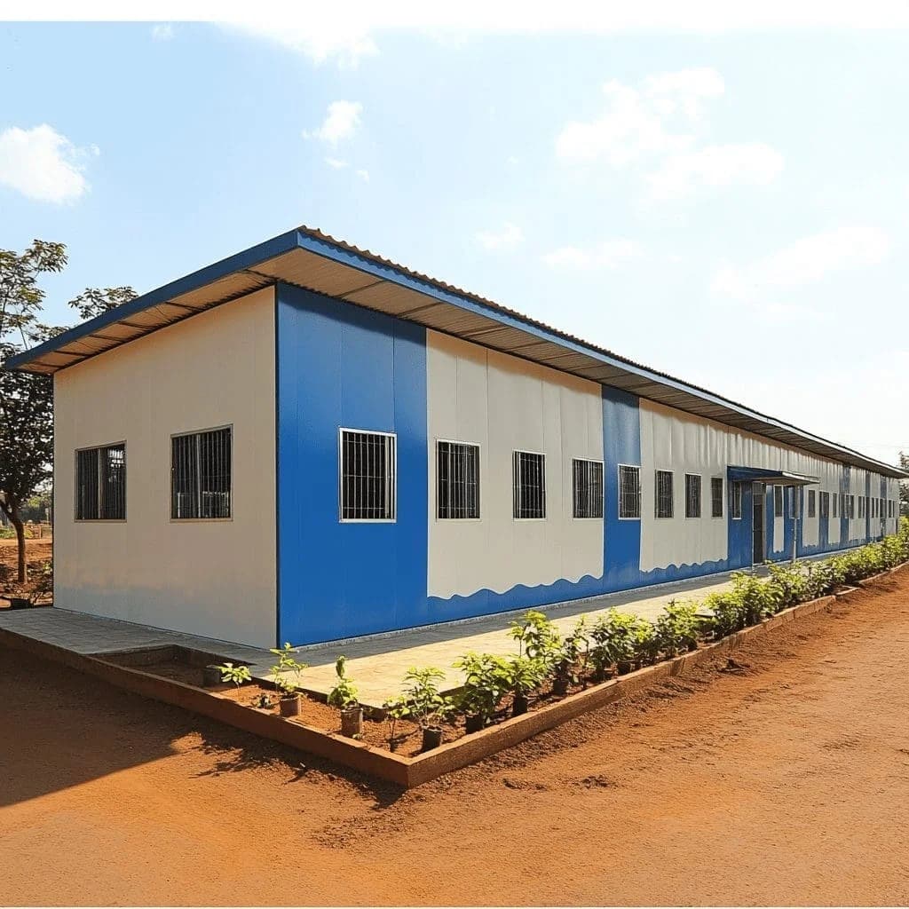 Prefab Labor Colony - Layout 7