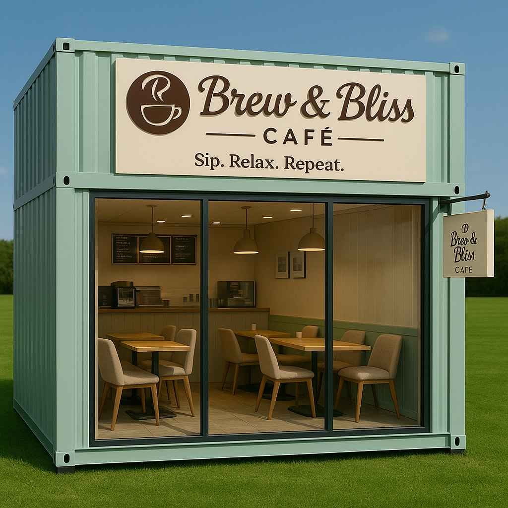 Mobile Container Cafe