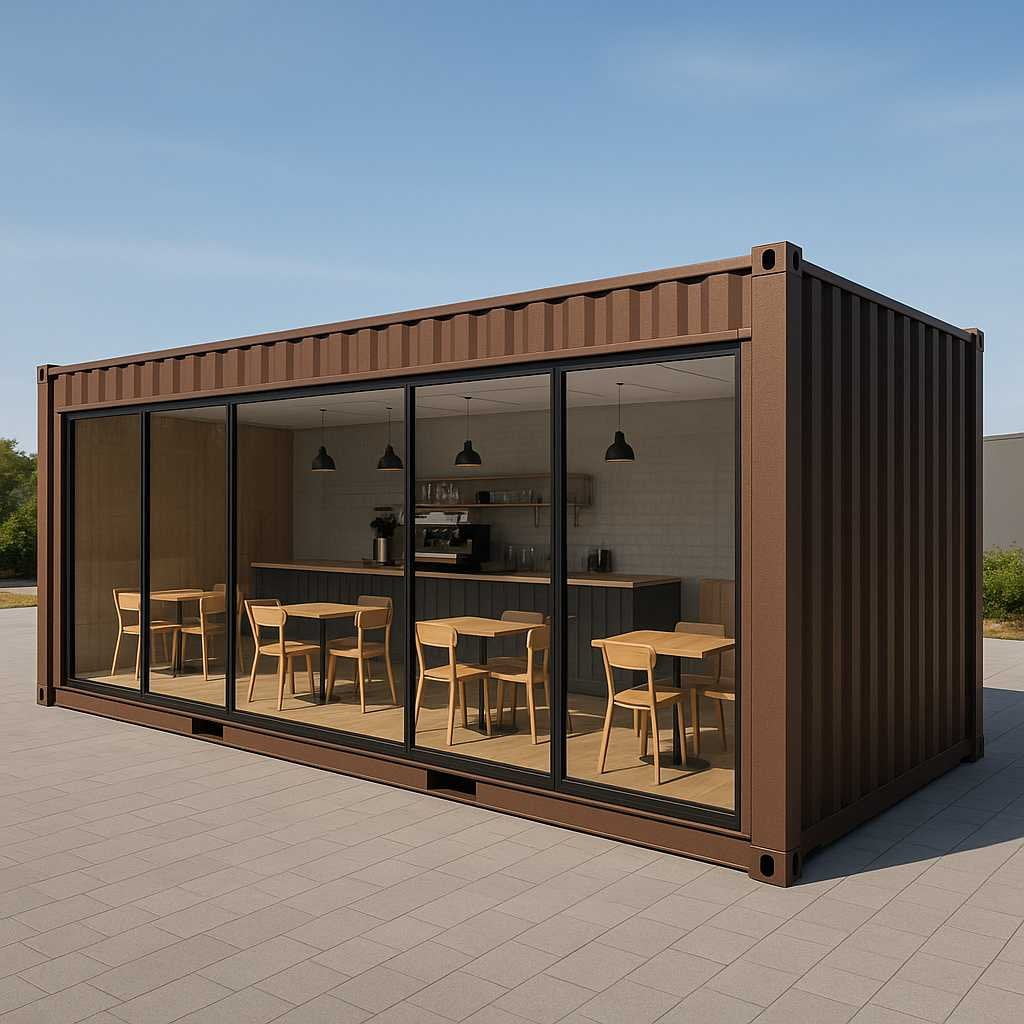 Shipping Container Restaurant