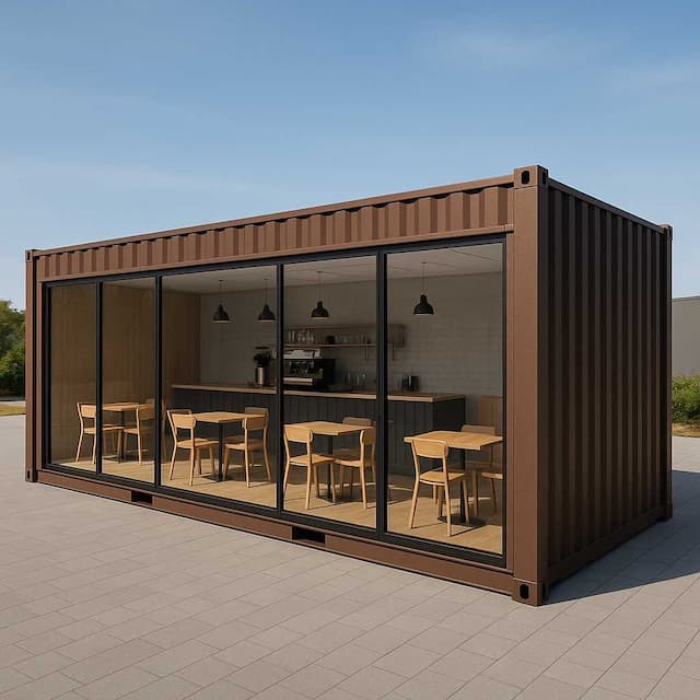 Shipping Container Restaurant