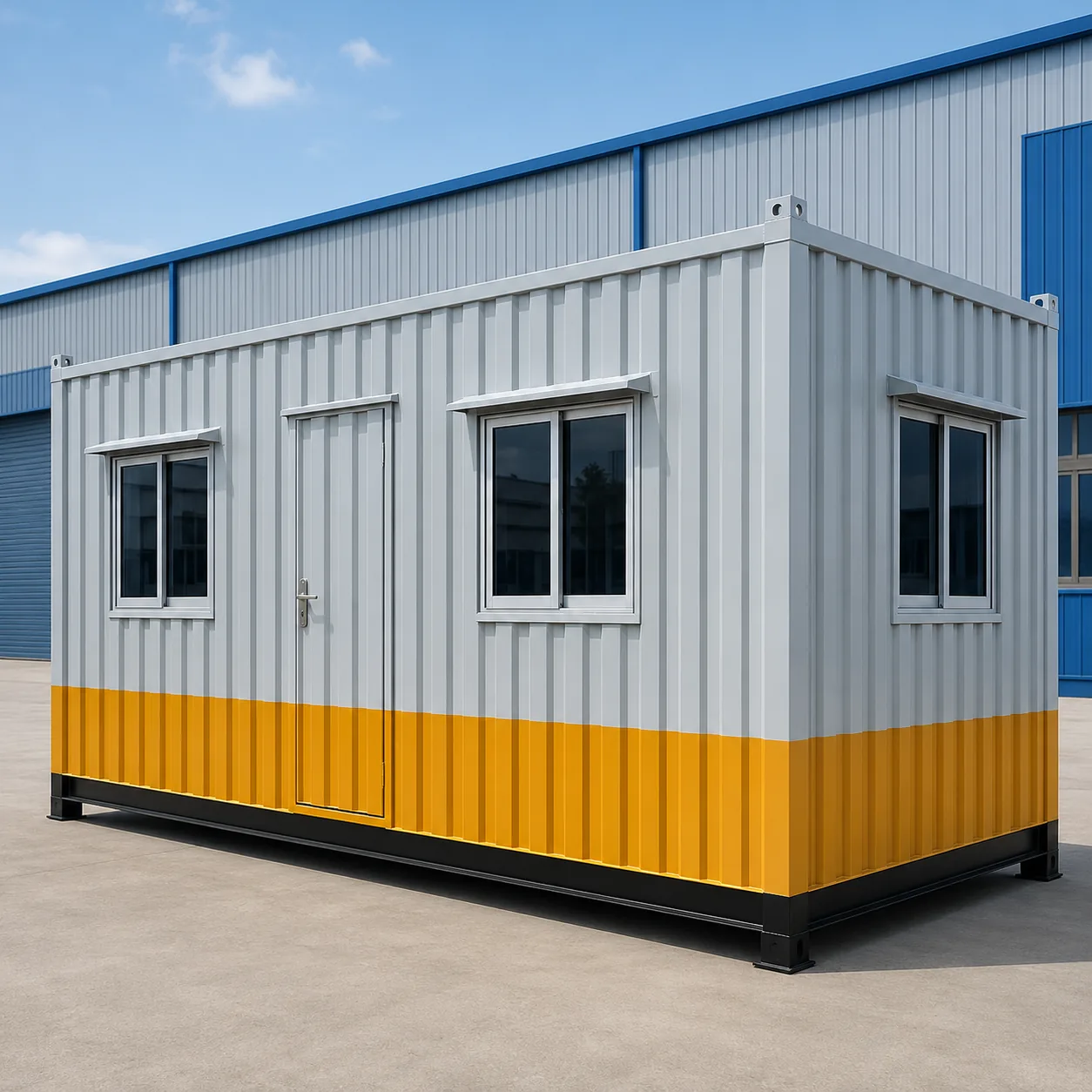 MS Porta Cabin by SAMAN — exterior view