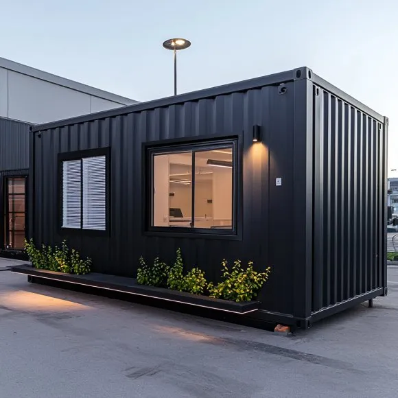 container-office-cabin-black