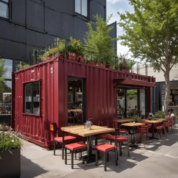 Mobile Container Cafe