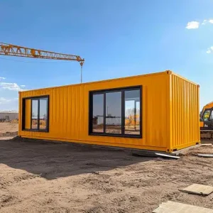 prefabricated-building-yellow