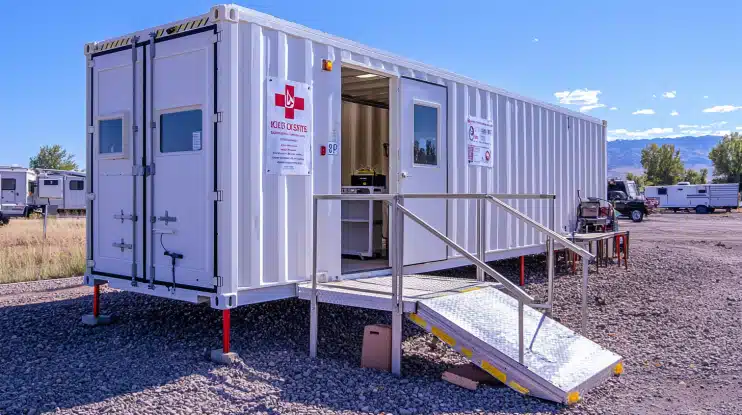 Medical Facilities in Prefabricated Portable Cabin