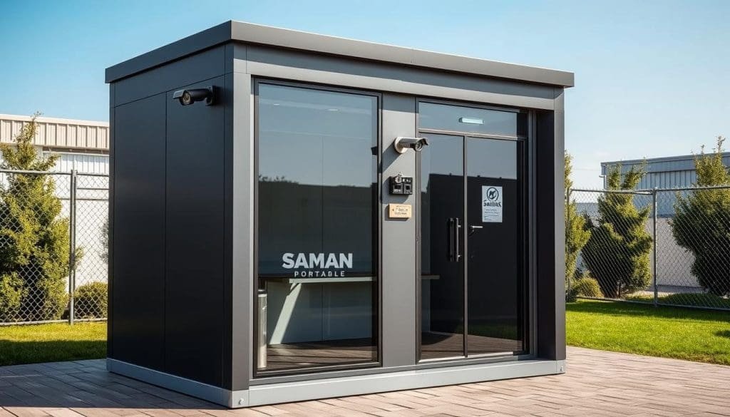 FRP security cabins