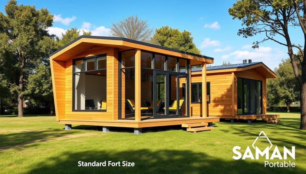 large format portable cabin
