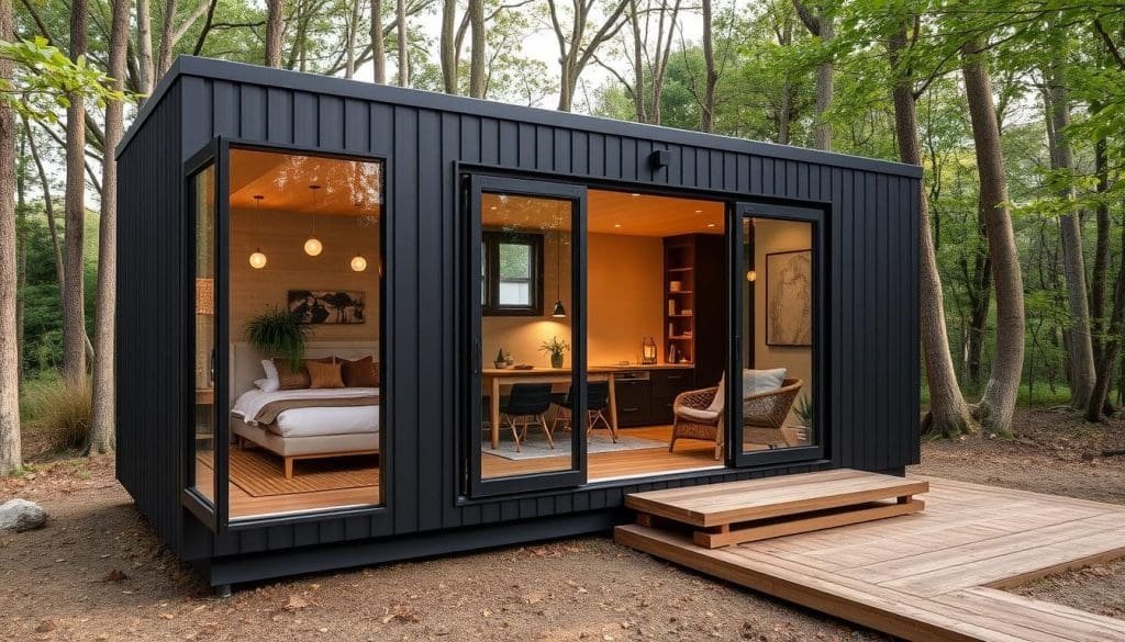 medium-size portable cabin
